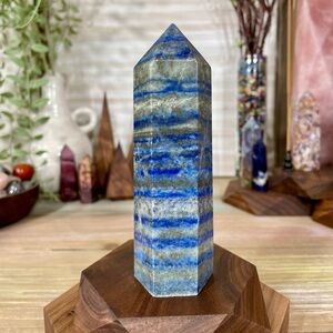 0558 Lapis Lazuli Crystal Tower